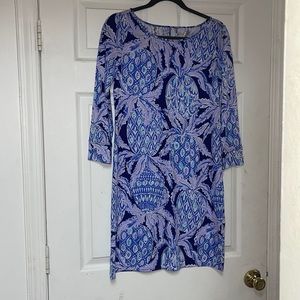 Lilly Pulitzer Purple Navy Dress